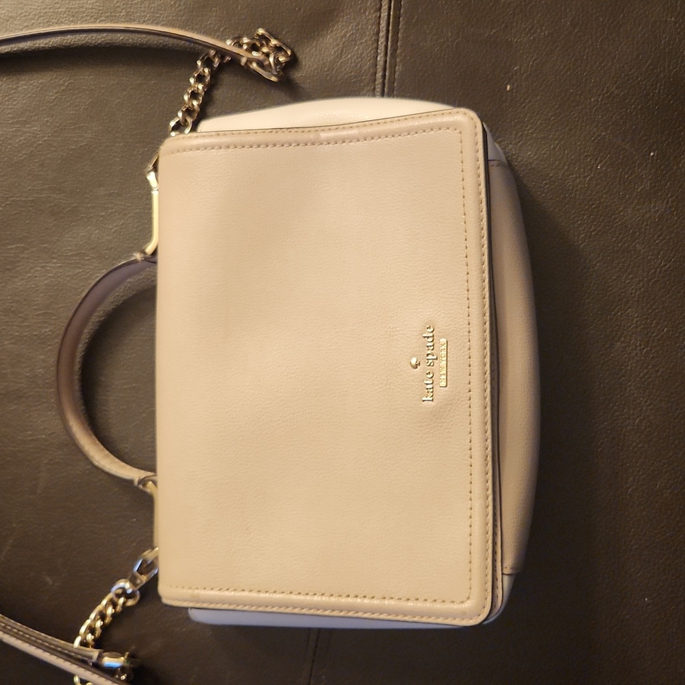 Super cute perfect condition Pink/beige Kate Spade Cross Body bag.